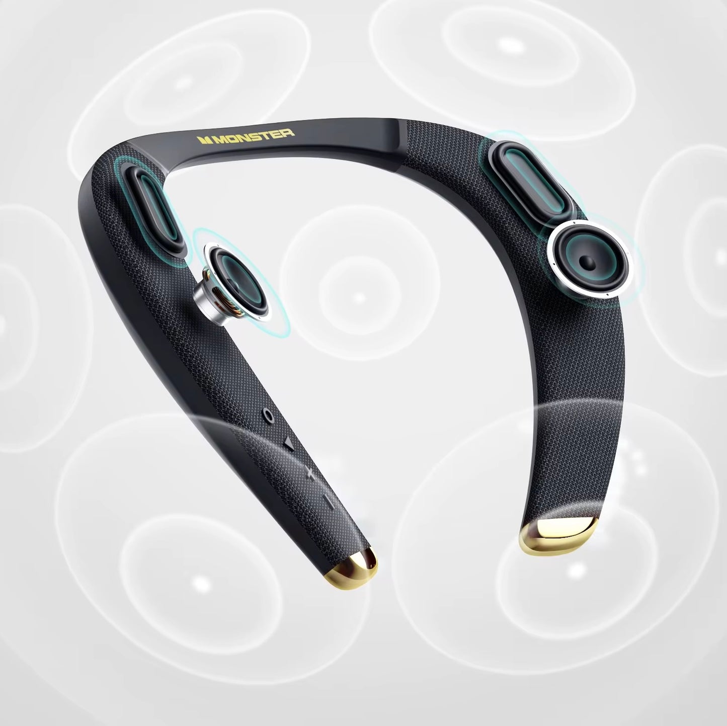 Monster Boomerang - Casque Bluetooth Tour de Cou - Son Puissant & Confort Ultime