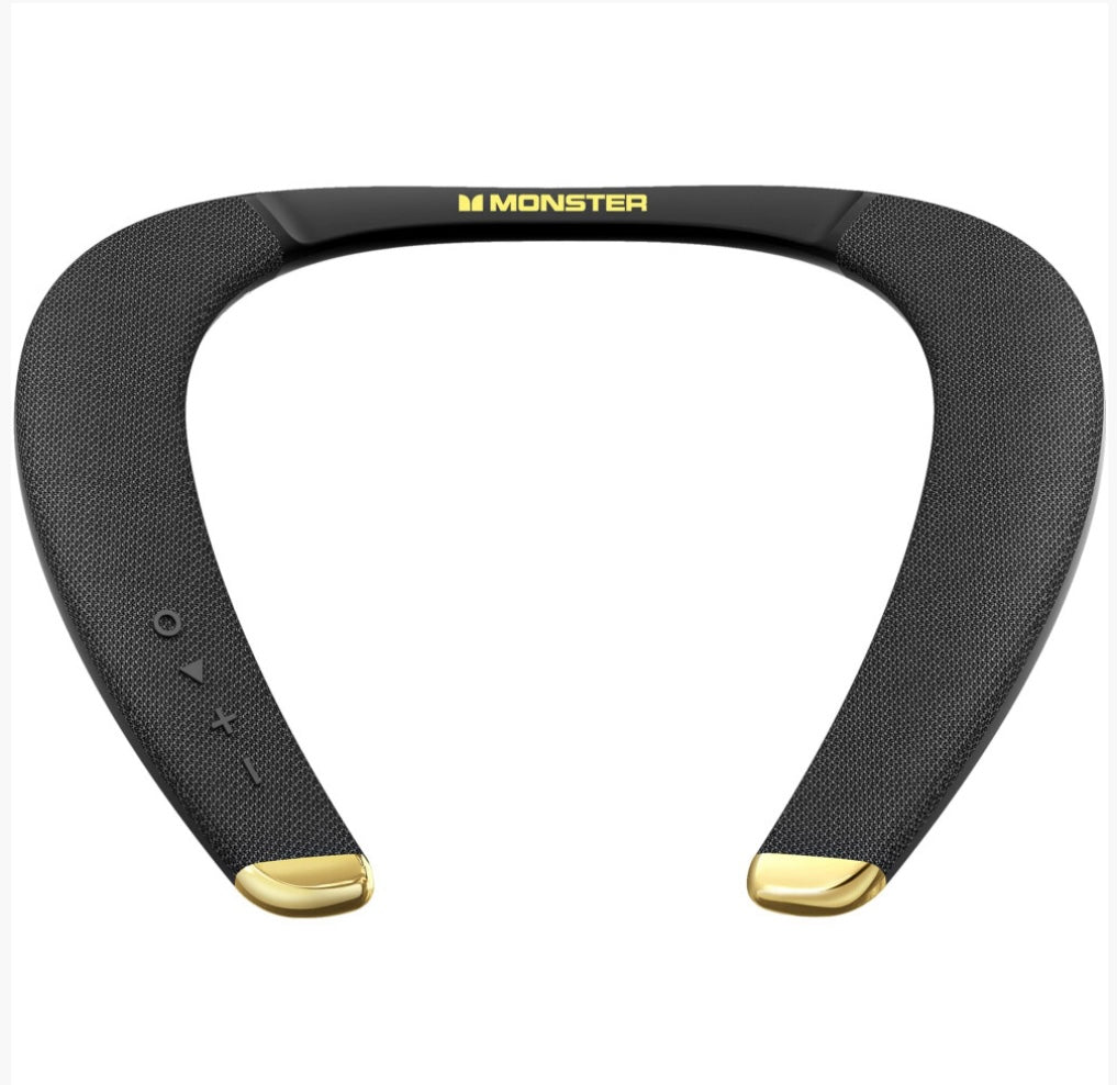 Monster Boomerang - Casque Bluetooth Tour de Cou - Son Puissant & Confort Ultime