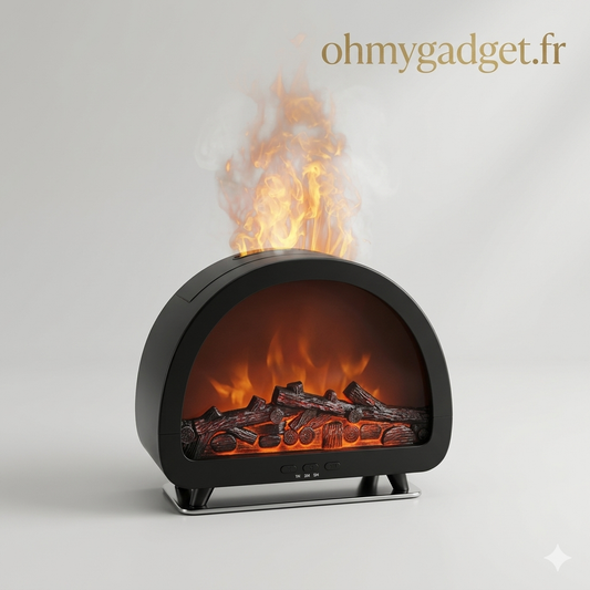 Diffuseur d’Huiles Essentielles – Ambiance Flamme LED | Atmosphère Cocooning & Relaxation
