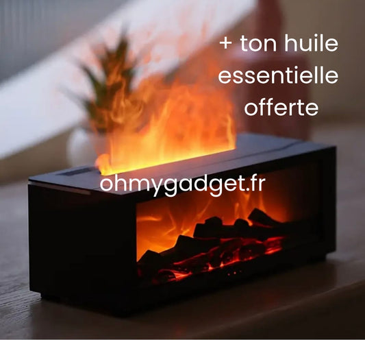 Cheminée diffuseur d'huiles essentielles - Ambiance & Relaxation