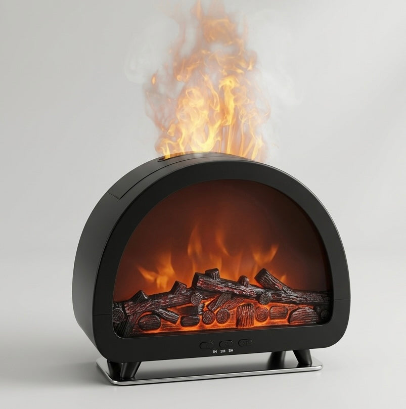 Diffuseur d’Huiles Essentielles – Ambiance Flamme LED