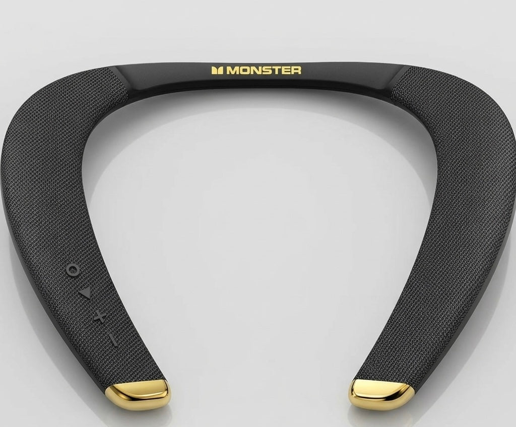 Monster Boomerang - Casque Bluetooth Tour de Cou | Son Immersif & Confort Absolu